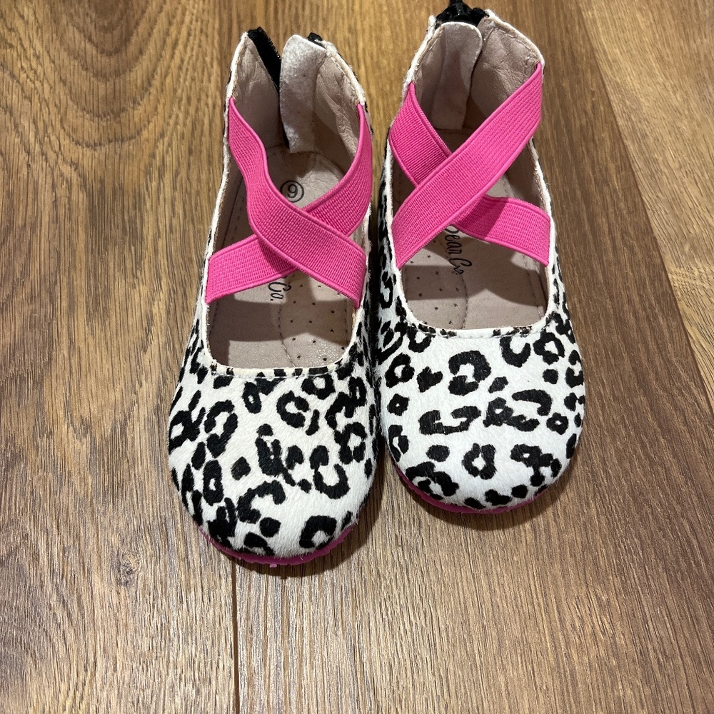 Leopard Ballerinas